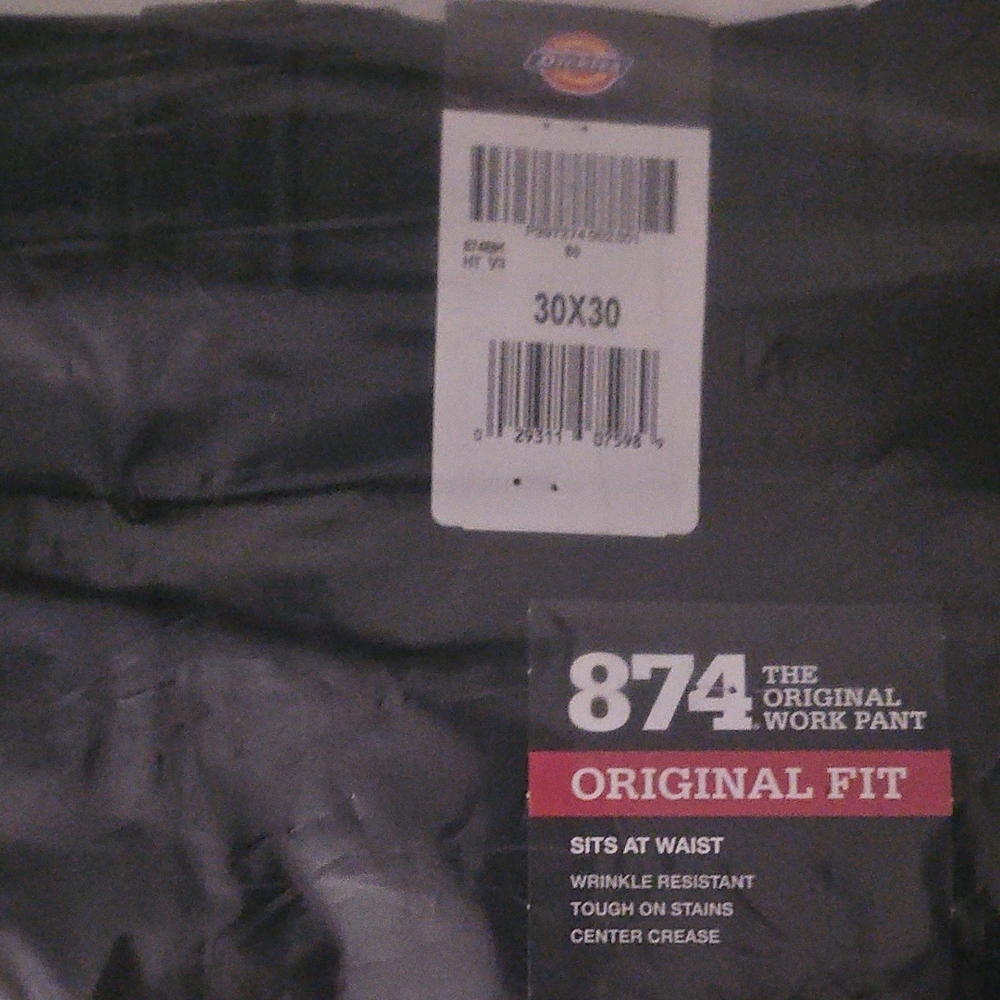 Dickies Original Fit Work Pants - Black